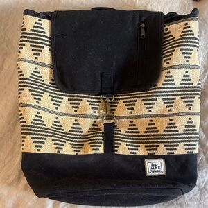 Dakine Black and Cream Patterned Men's Backpack